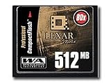 cover of Lexar 512MB 80x Professional CF-Card Speicherkarte