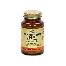 Pantothenic Acid 550mg - 100 - Veg/Cap