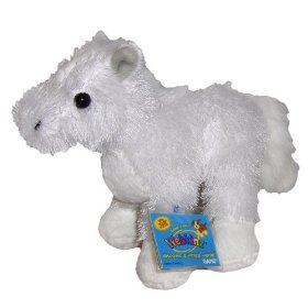 Webkinz American Albino Horse with Trading Cards