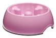 Dogit Go Slow Anti-Gulping Dog Bowl, Pink, Small