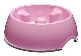 Dogit Go Slow Anti-Gulping Dog Bowl, Pink, X-Small