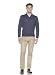 Joseph Abboud Mens Wool Shawl Sweater Blue XX-Large 2XL