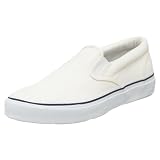 Sperry Top-Sider Men's Sport Striper Slip-On,White,8 M