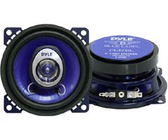 Pyle PL42BL 4" Two-Way Coaxial Speaker System (Pair)