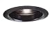 Halo 6-Inch Air Tite Trim, Black #30SBAT