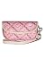 Dooney & Bourke Pink Bubblegum Crossword Cell Pouch
