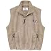New! Bulldog Embroidered Lined Fleece Vest - Men's Large