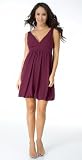 Sexy Short Sophisticated Fashionable Classic Sleeveless Babydoll Dress with BubbleHem from Hot Fash Dresses - BUBBLE DRESS Purple