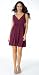 Sexy Short Sophisticated Fashionable Classic Sleeveless Babydoll Dress with BubbleHem from Hot Fash Dresses - BUBBLE DRESS Purple