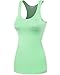 FPT Womens Basic Racerback Rayon Tank Top (S-3XL)