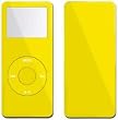 Solid State Yellow Design Apple iPod Nano 1G (1st Gen) 1GB/ 2GB/ 4GB Protector Skin Decal Sticker