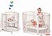 Stokke Sleepi Crib & Mini System l - White (Includes: 2 Mattresses, 1 Drape Rod)