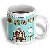 Londons Times Funny Food Coffee other Digestibles - Bill Felkman Vegetarian Safari Hunter - Mugs