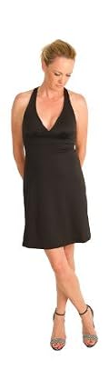 Jennifer Croll 'Margaret' Short Little Black Dress Womens