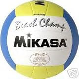 Mikasa VLS200 Beach Champ FIVB Official Olympic Beach Volleyball