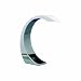 LumiSource AD-ELEMENT3W Element Touch Table Lamp, Sleek Chrome Finish