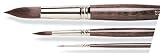 Escoda : Teijin Round Oil / Acrylic Brush Series 4175