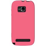 Amzer AMZ93369 Silicone Skin Jelly Case Cover for Nokia Lumia 710, T-Mobile Nokia Lumia 710 - Retail Packaging - Baby Pink