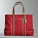 NEW AUTHENTIC COACH HAMPTONS LARGE E/W TOTE 70157 (Brick Red)