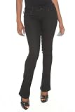 LOVEsick Black Rain Rocker Boot Cut Jeans