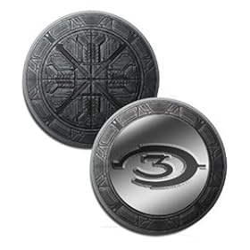 Halo 3 Reversible Metal Belt Buckle