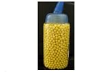 2000ct Yellow 0.12g High End Seamless Bbs for Airsoft Guns in Quick Loader