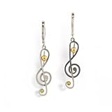 Buy Simple Treble Clef Earrings from the Artazia Collection #466 GE OE by The Artazia Collection