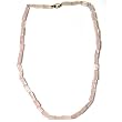 Chain Necklace In Rose Quartz Gemstone Healing Beads Handcrafted Jewelry India 17 inches(rosequartz003) ~ ShalinCraft