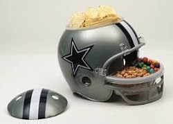 Dallas Cowboys Snack Helmet - Football Sports Merchandise