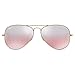 Ray-Ban Women's Aviator Large Metal 62mm Mirrored