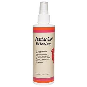 Feather Glo Bird Bath Spray - 8 oz by Gimborn