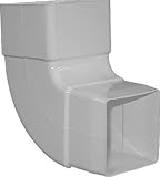 Genova #RW209 White 90 DEG DNSPT Elbow