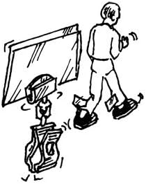 2-1/4" x 3-1/4" Sign Holders with Plastic Gator Clip PKG (6)