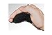G.B.S American Comb's Palm Pocket Shampoo Brush - Made in USA with Round Bristles for Effective Scalp Massage (Black)
