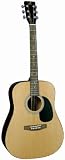 J Reynolds Dreadnought Full Size Acoustic Guitar- Natural