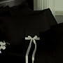 Hotel Concepts 800 Thread Count 100% Egyptian Cotton Solid Sateen Bed Sheet Set Black Queen.