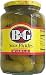 B & G Whole Sour Pickles 32 oz 6 ct. Image