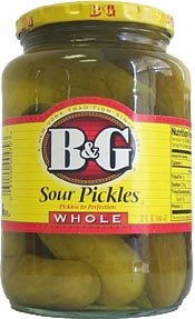 B&G Whole Sour Pickles by B&G Foods