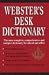 Book Webster's Desk Dictionary