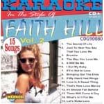 Click here to buy Chartbuster Karaoke: Faith Hill, Vol. 2 by  Karaoke .