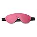 KinkLab Pink Bound Leather Blindfold