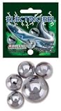 Mega Marbles - ELECTRIC EEL MARBLES NET (1 Shooter Marble, 24 Player Marbles & 2 Display Rings)