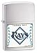 All Products : Zippo MLB Tampa Bay Rays Lighter (Silver, 5 1/2 x 3 1/2 cm)