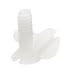 Acetal Machine Screw, Flat Head, Slotted Drive, #8-32, 1" Length (Pack of 10)