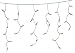 Good Tidings 4869008 Icicle Light Set 10.5 Feet Long with 100 Multi-Colored LED Lights