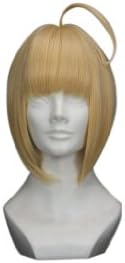 18" Blonde Vintage Cosplay Wig with Bun