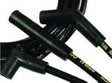 Accel 5051K Ignition Wires - Custom Fit Super Stock Spiral; Spark Plug Wire Set; 8mm; w/HEI Distributor Cap; Black;