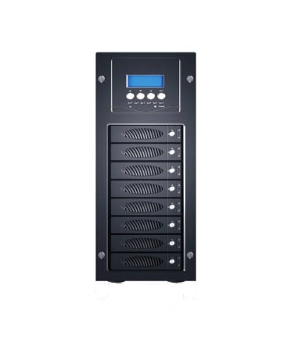 Sans Digital MobileRAID 8 Bay SATA to 8G Fiber Hardware RAID Enclosure MR8F8