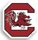 South Carolina Gamecocks 12 Car Magnet