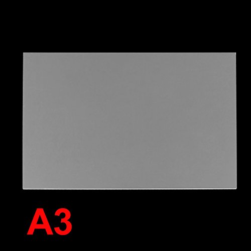 uxcell® 2mm Clear Plastic Acrylic Plexiglass Perspex Sheet A3 Size 297mmx420mm